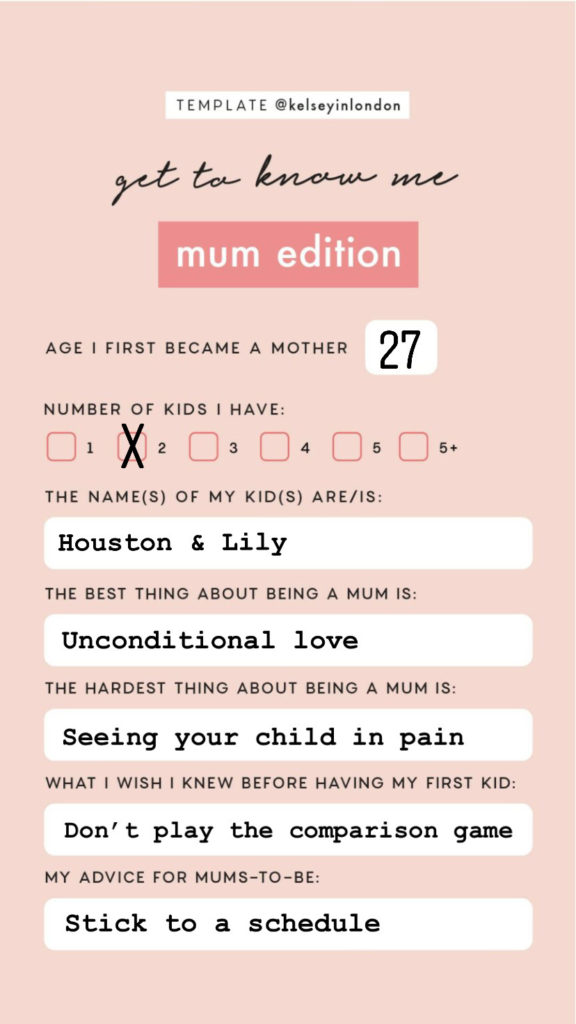 questions and answers mom edition