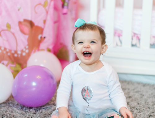 Milestone Photography Session - Ava One Year