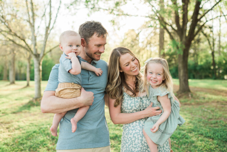 Family portrait sessions in Knoxville and surrounding areas