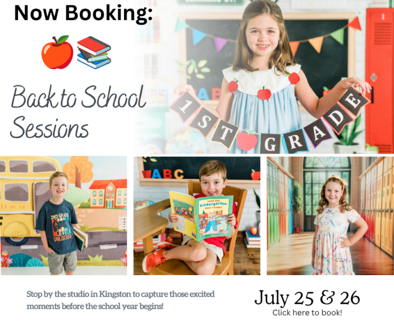 Back to school sessions for hl photos